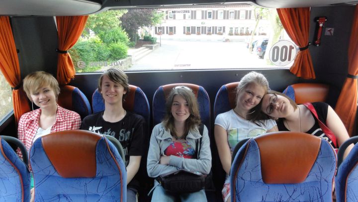 Busfahrt nach Heidelberg