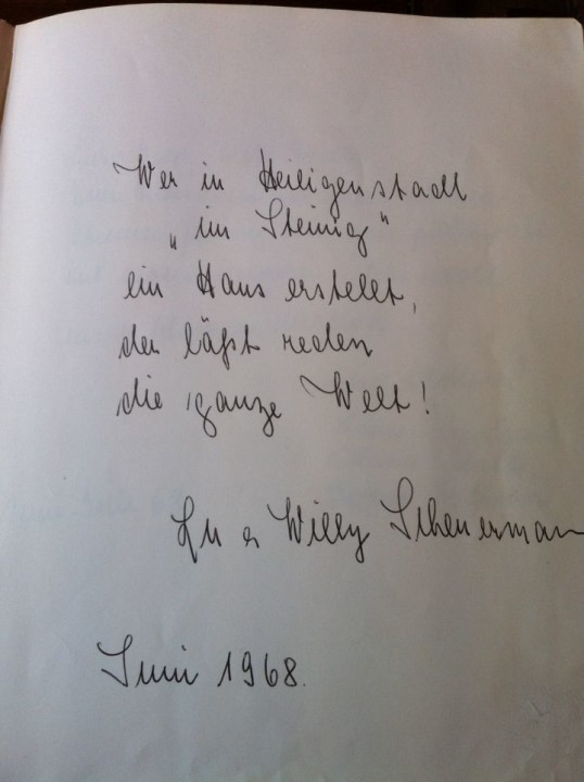 Gästebuch Heiligenstadt (2)